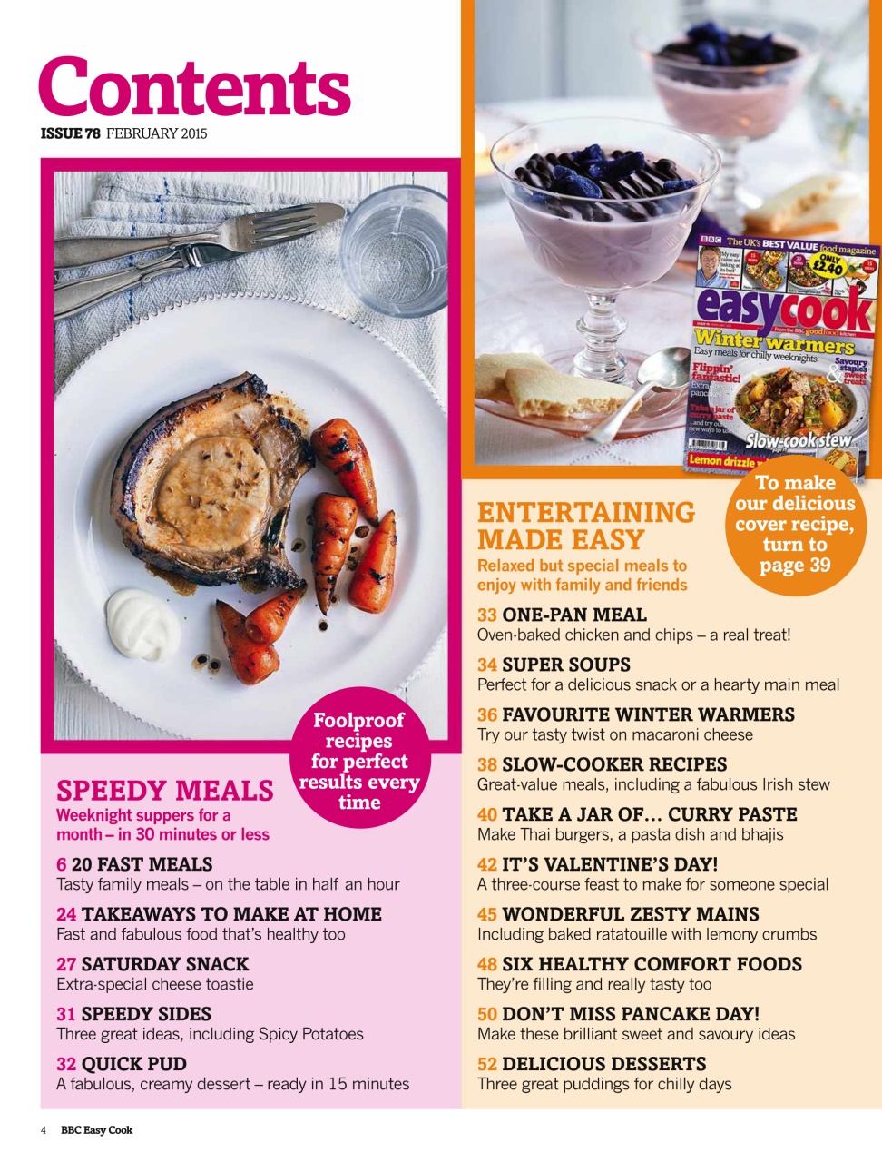 Easy Cook Magazine Preview Pages