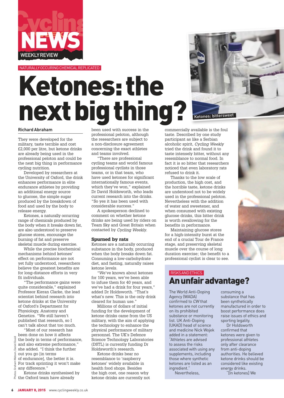 Cycling Weekly Preview Pages
