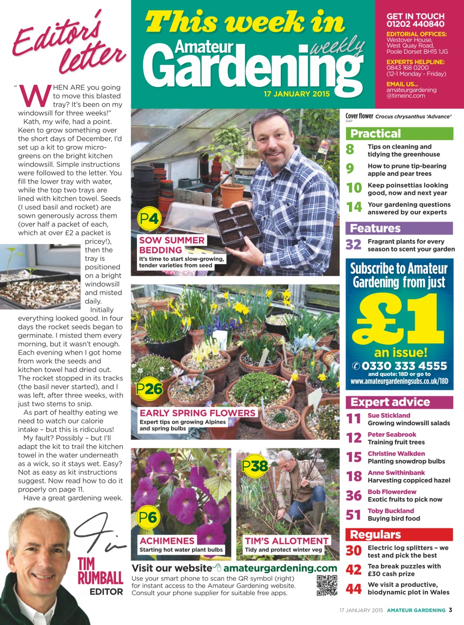 Amateur Gardening Preview Pages