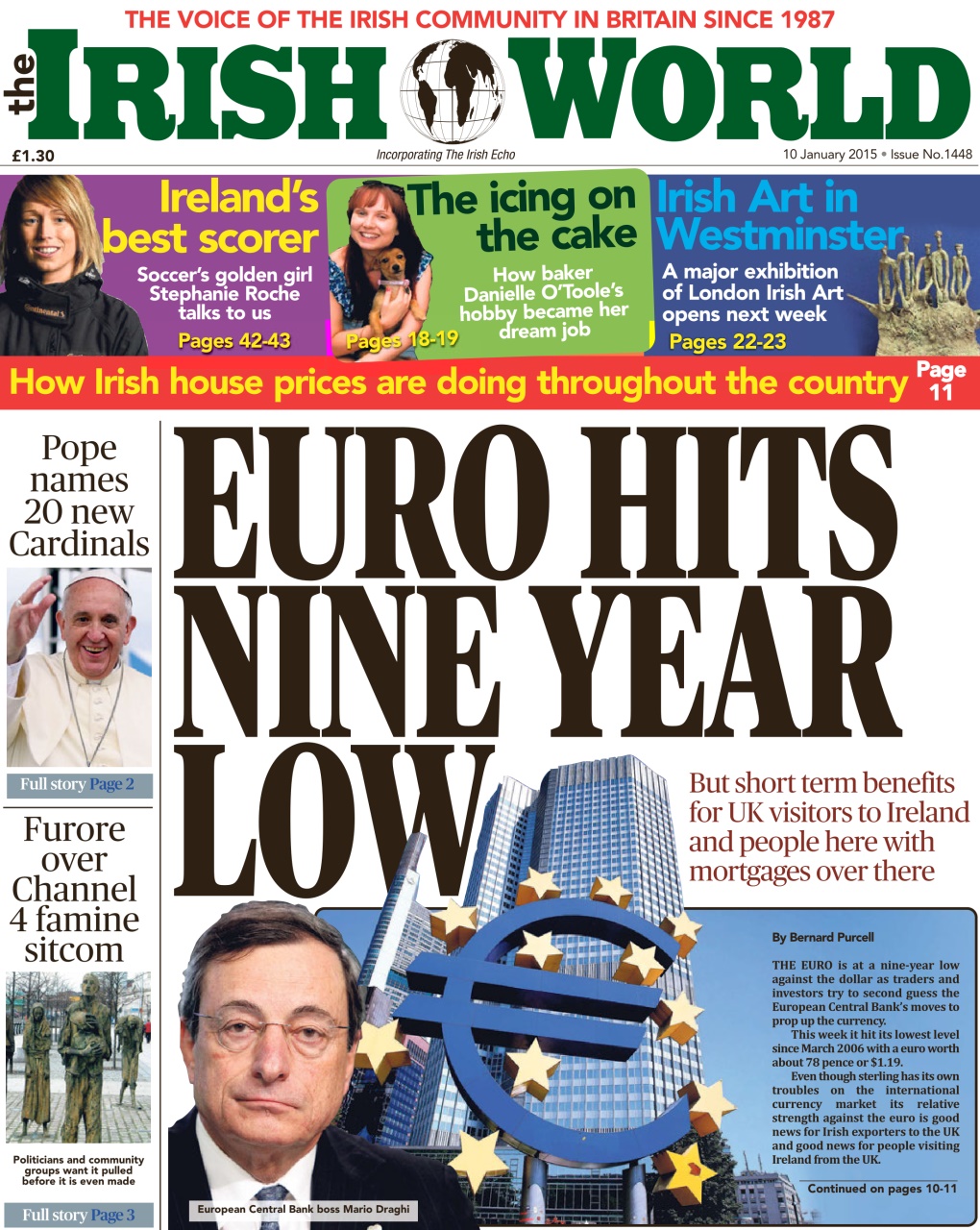 Irish World Preview Pages