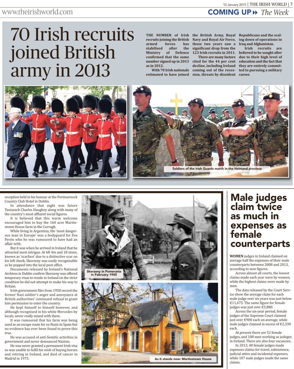 Irish World Preview Pages