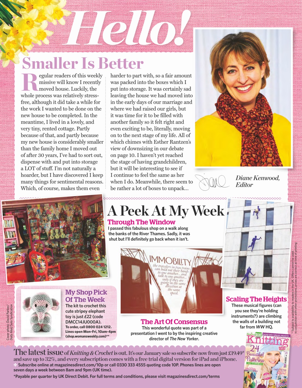 Woman's Weekly Preview Pages