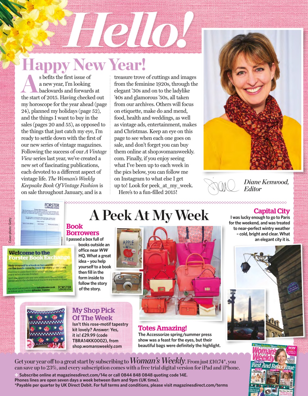 Woman's Weekly Preview Pages