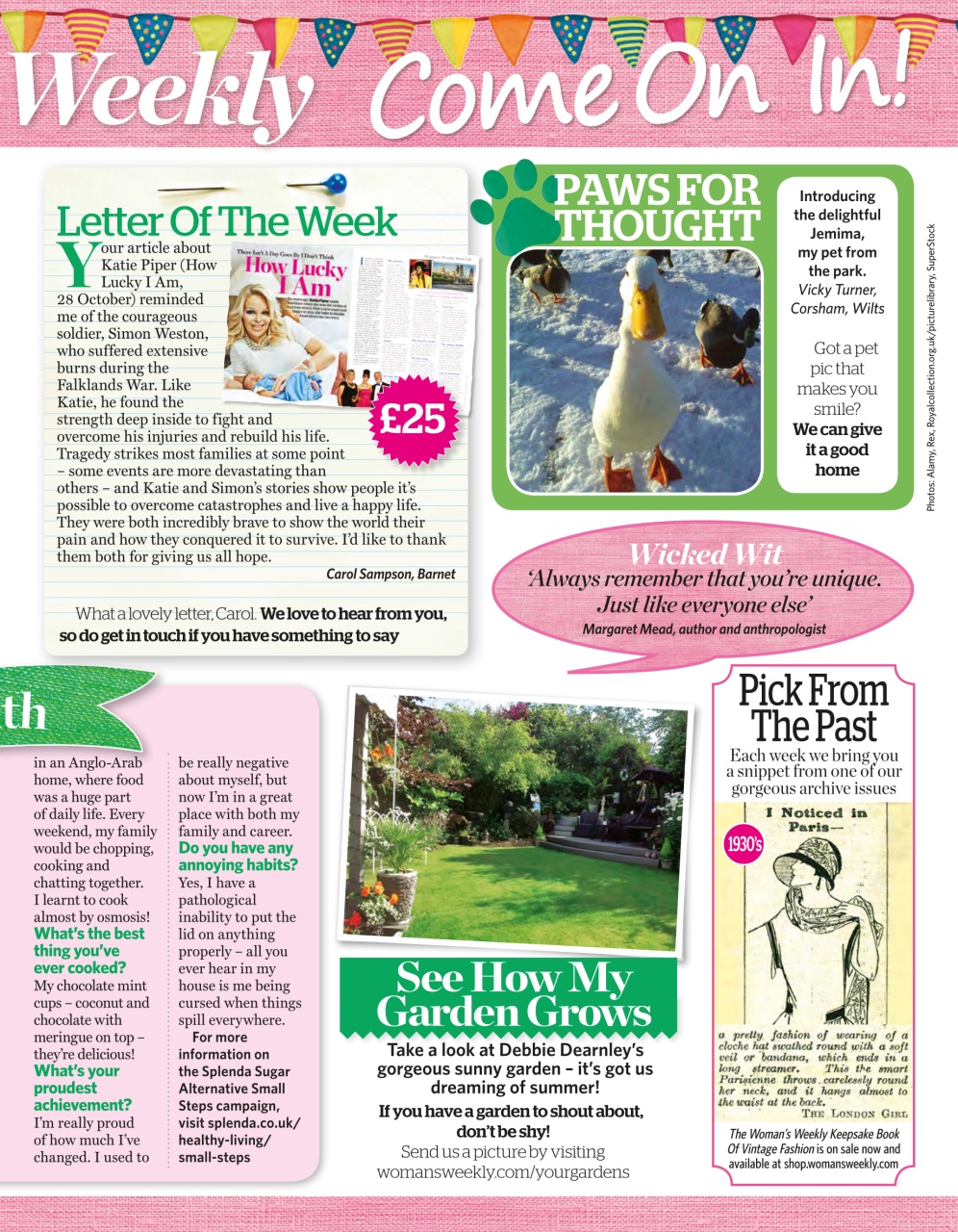 Woman's Weekly Preview Pages