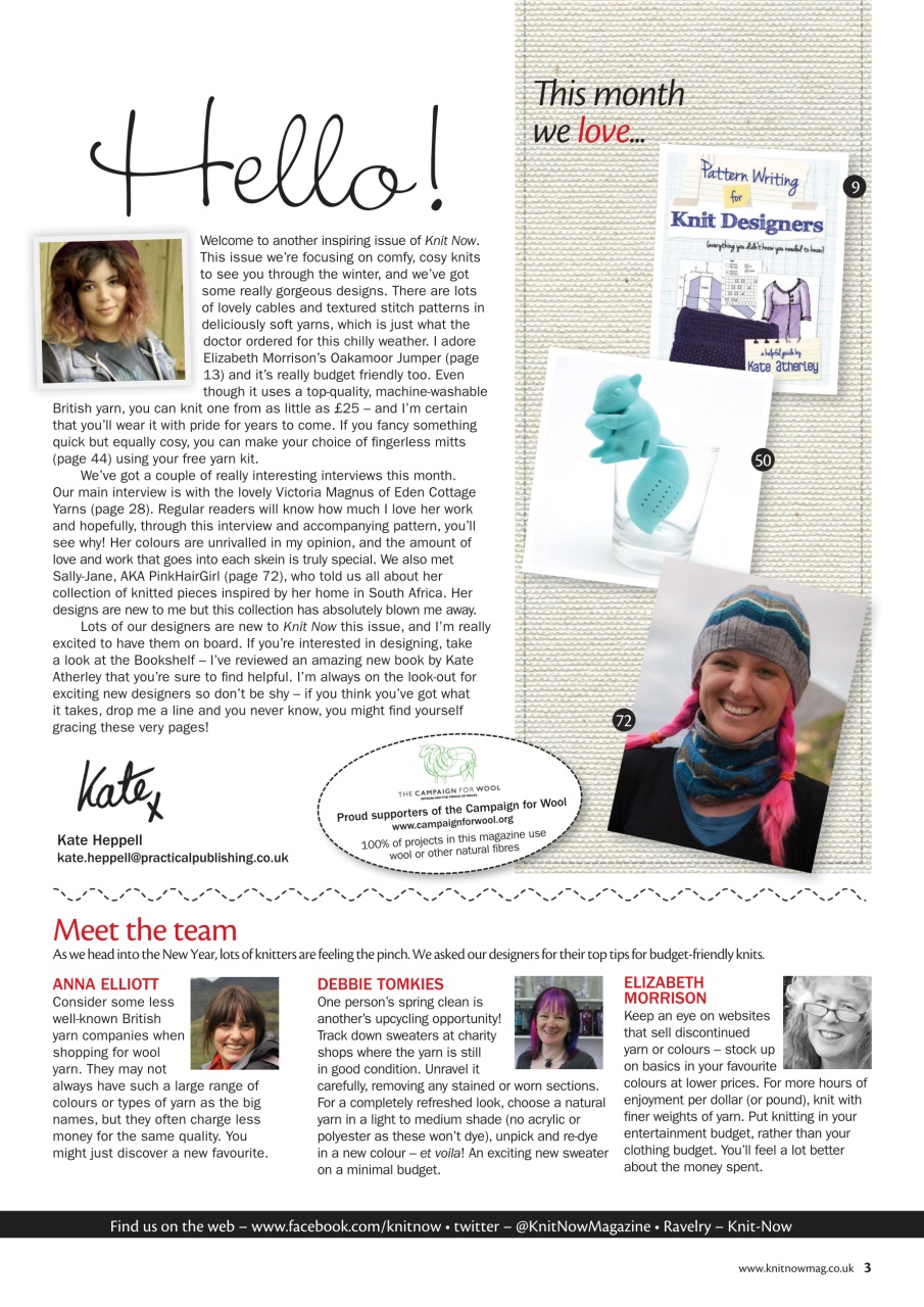 Knit Now Preview Pages