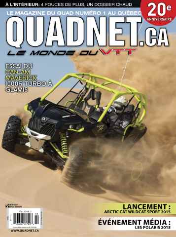 Quadnet issue Feb March 2015