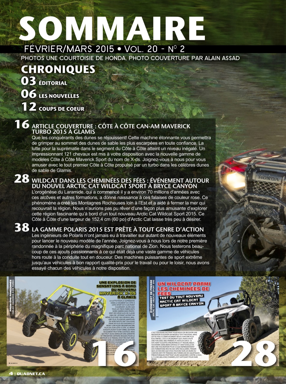 Quadnet Preview Pages