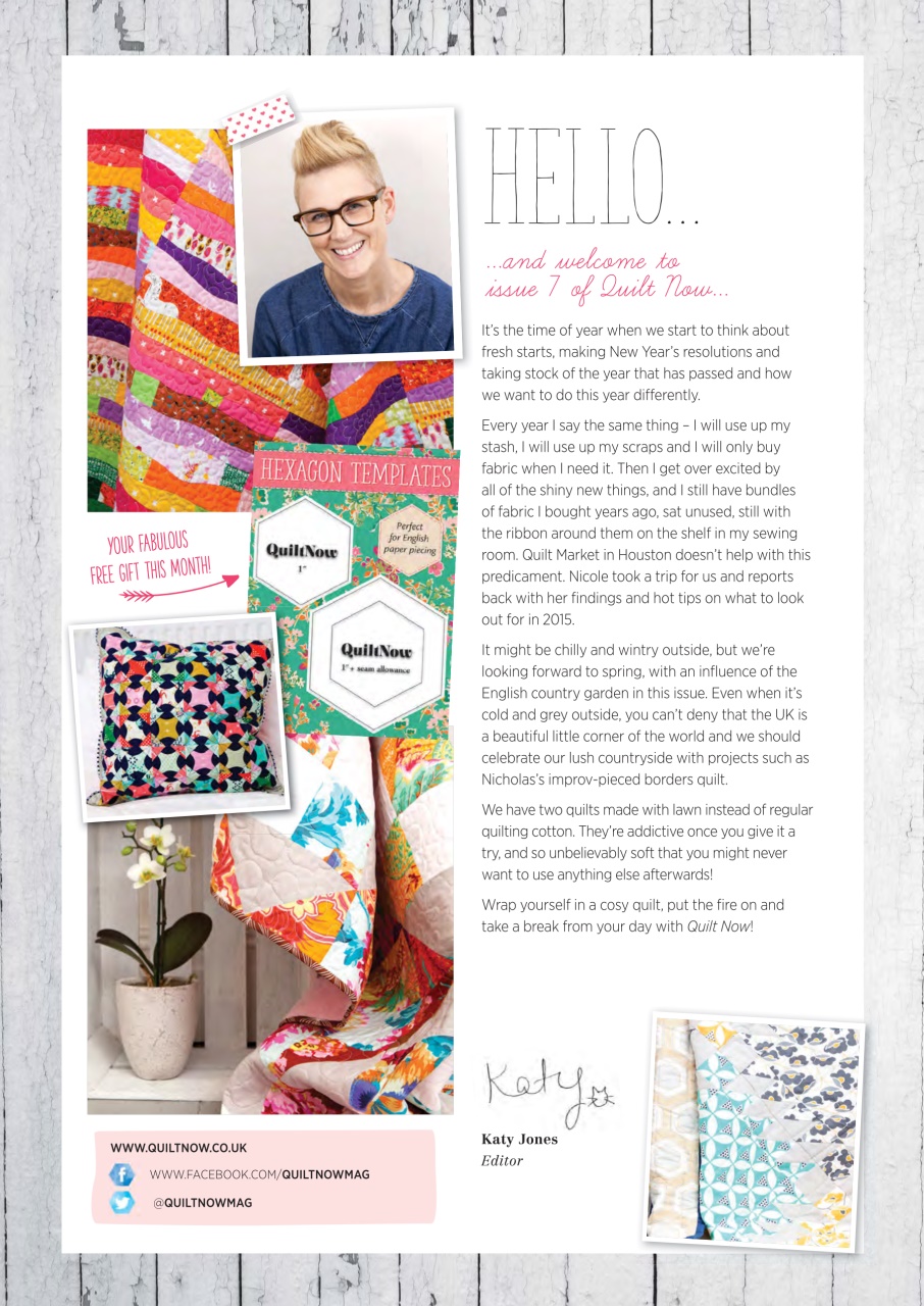 Quilt Now Preview Pages