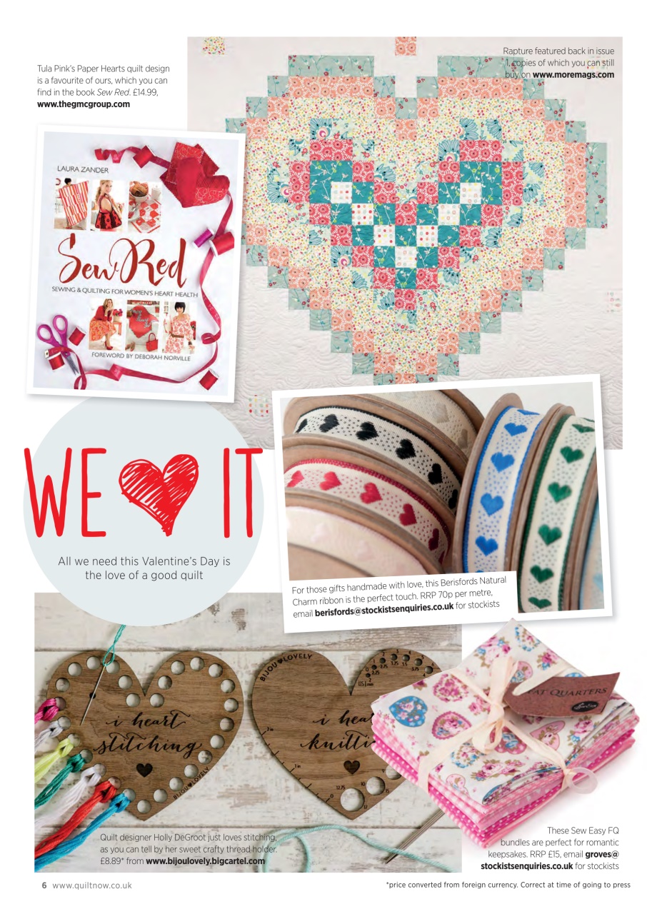 Quilt Now Preview Pages