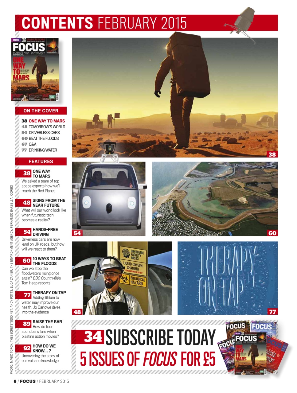 BBC Science Focus Magazine Preview Pages