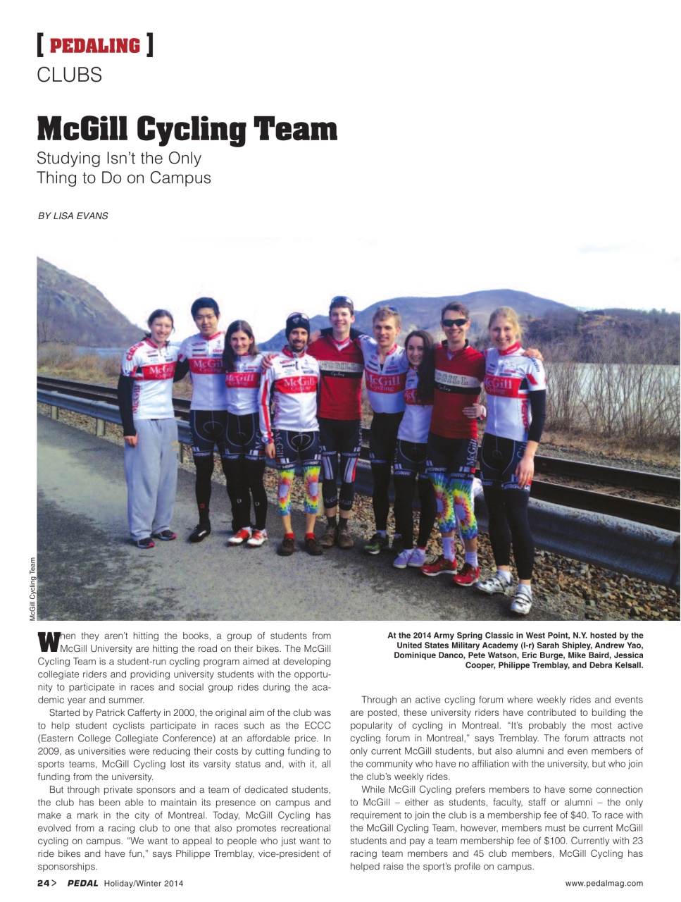 Pedal Magazine Preview Pages