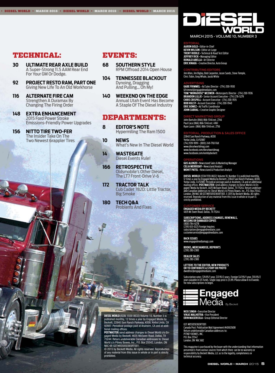 Diesel World Preview Pages