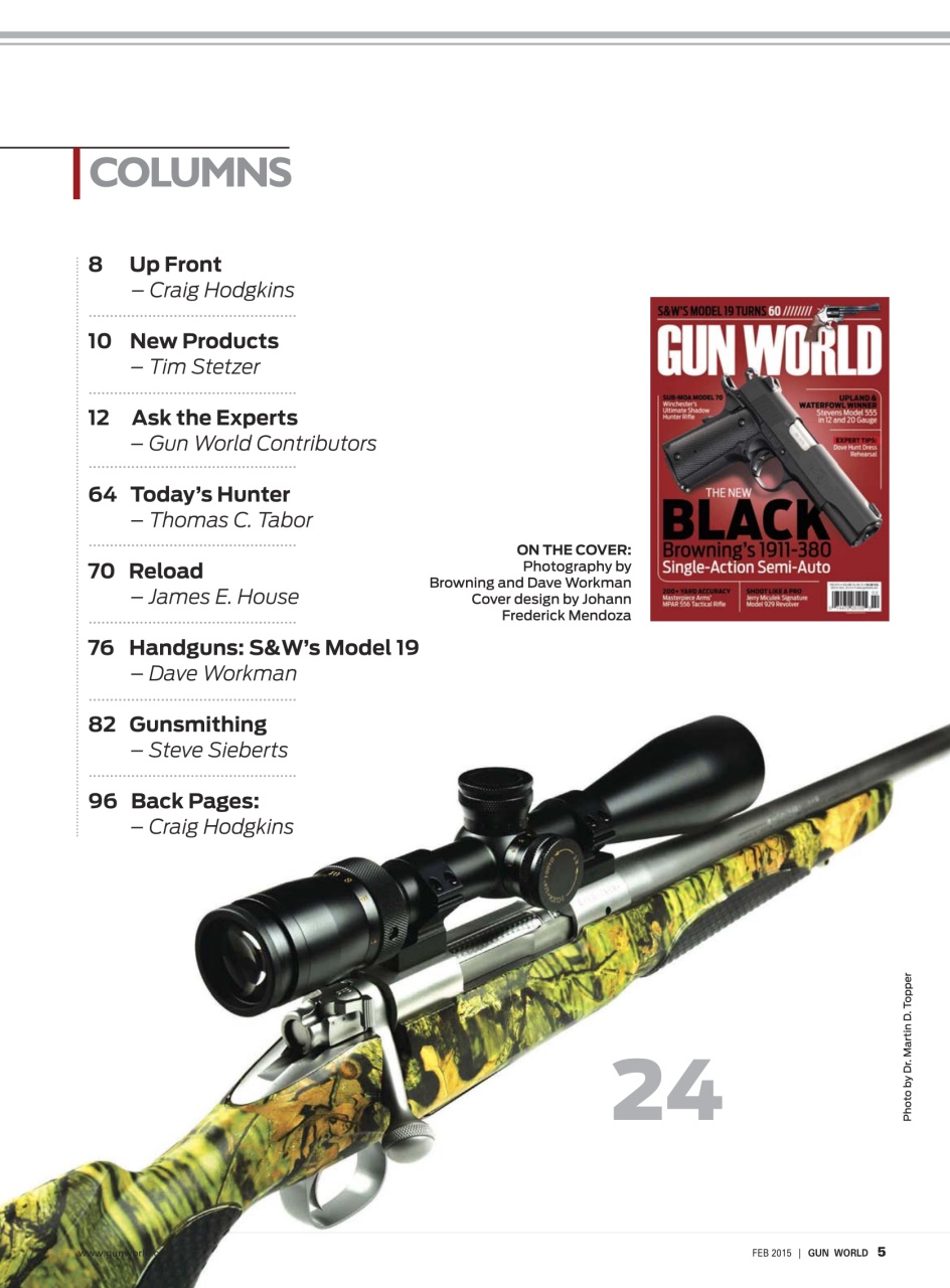 Gun World Preview Pages