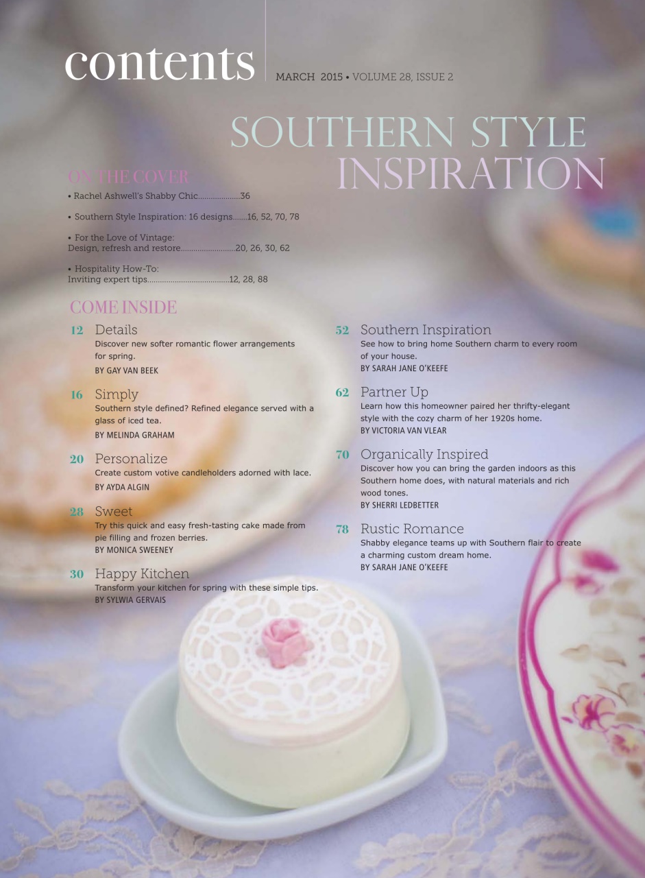 Romantic Homes Preview Pages