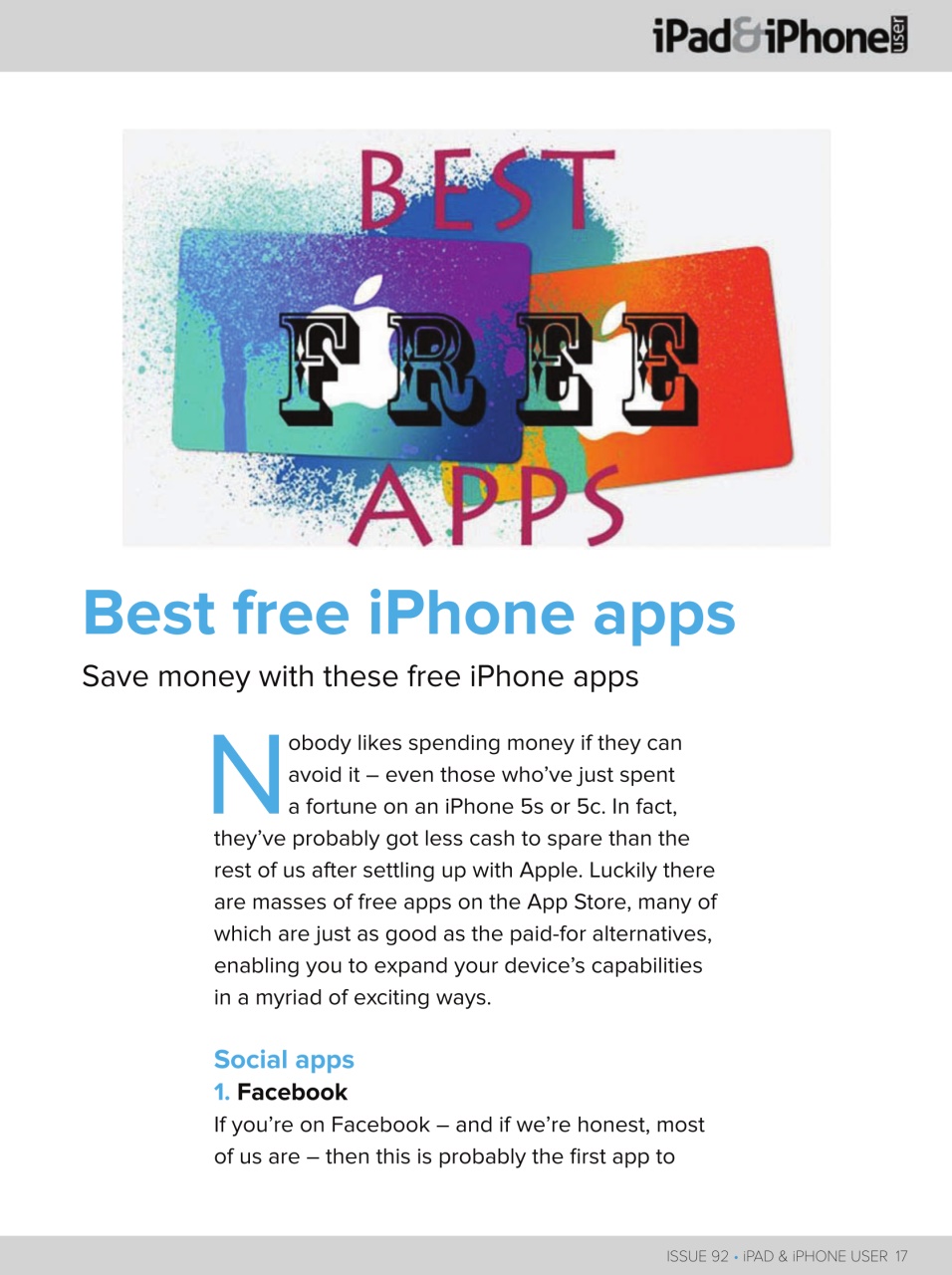 iPad and iPhone User Preview Pages