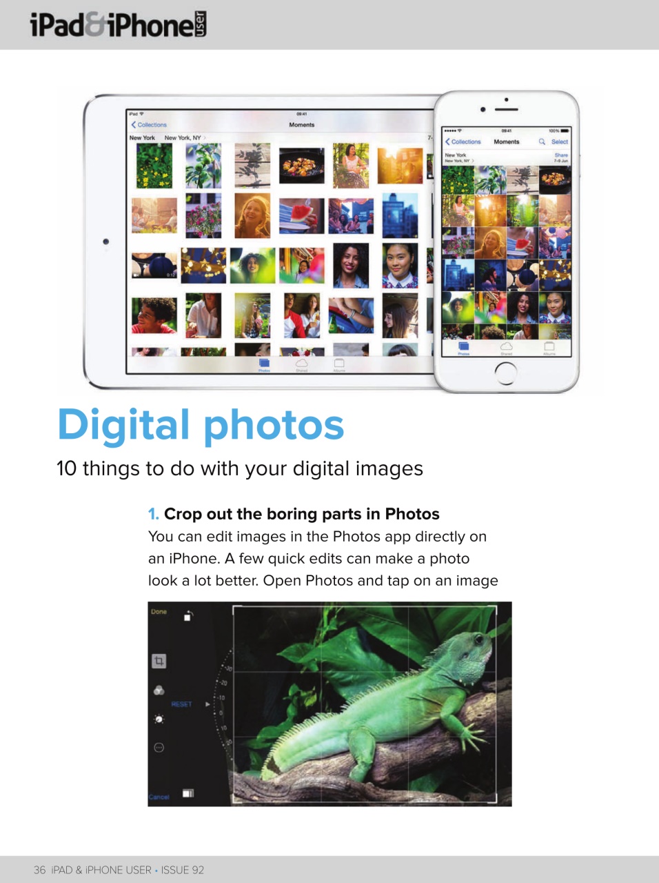 iPad and iPhone User Preview Pages