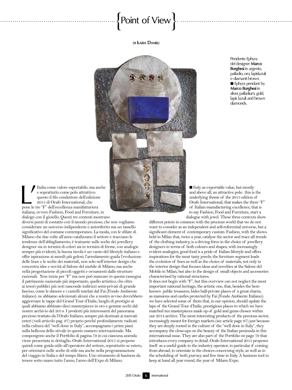 l'Orafo Italiano Preview Pages