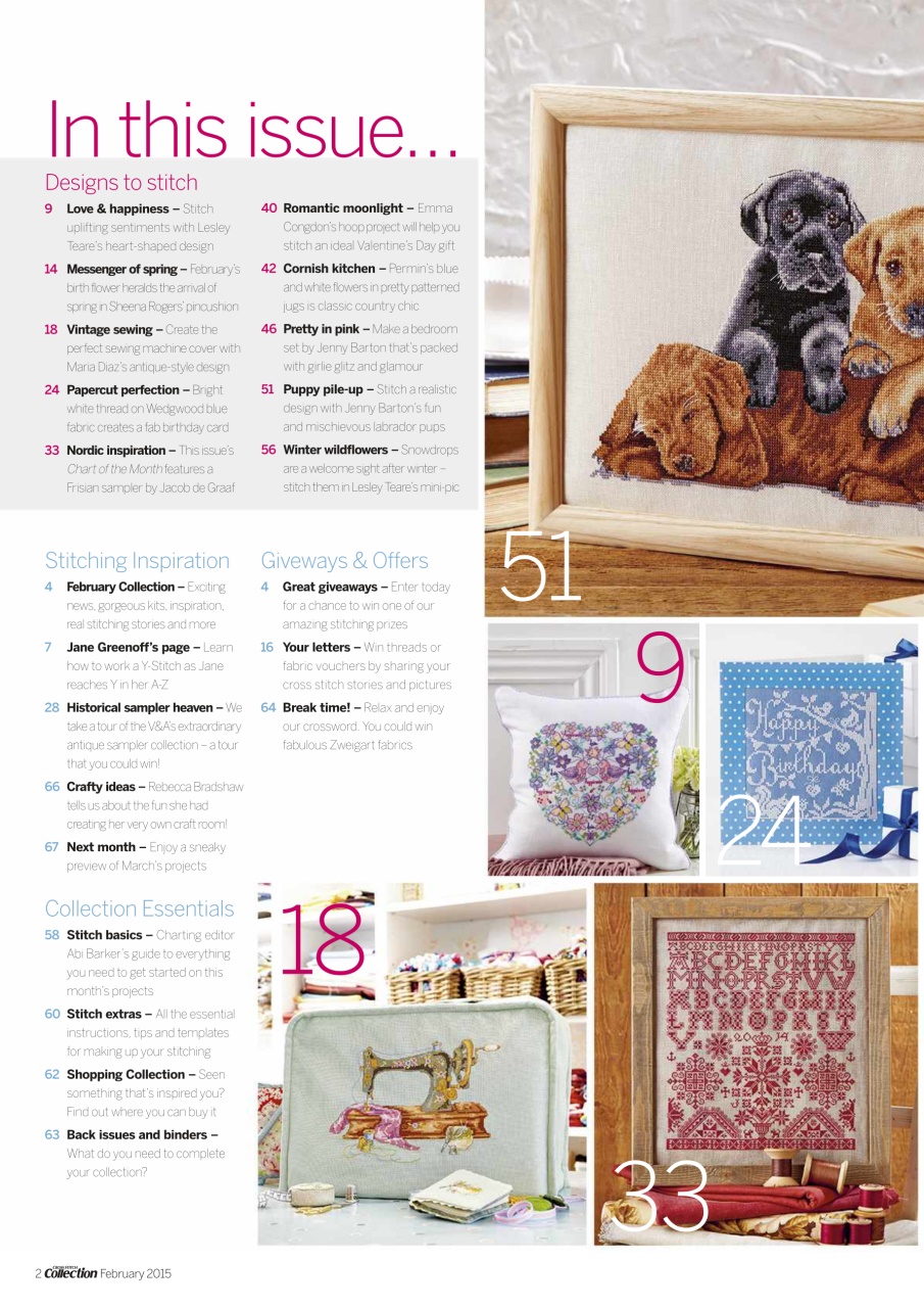 Cross Stitch Collection Preview Pages