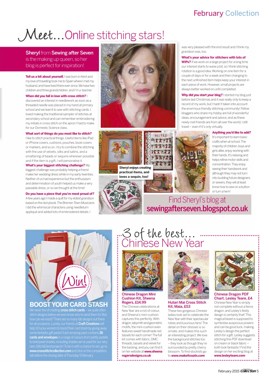 Cross Stitch Collection Preview Pages