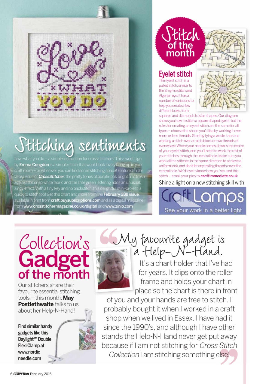 Cross Stitch Collection Preview Pages