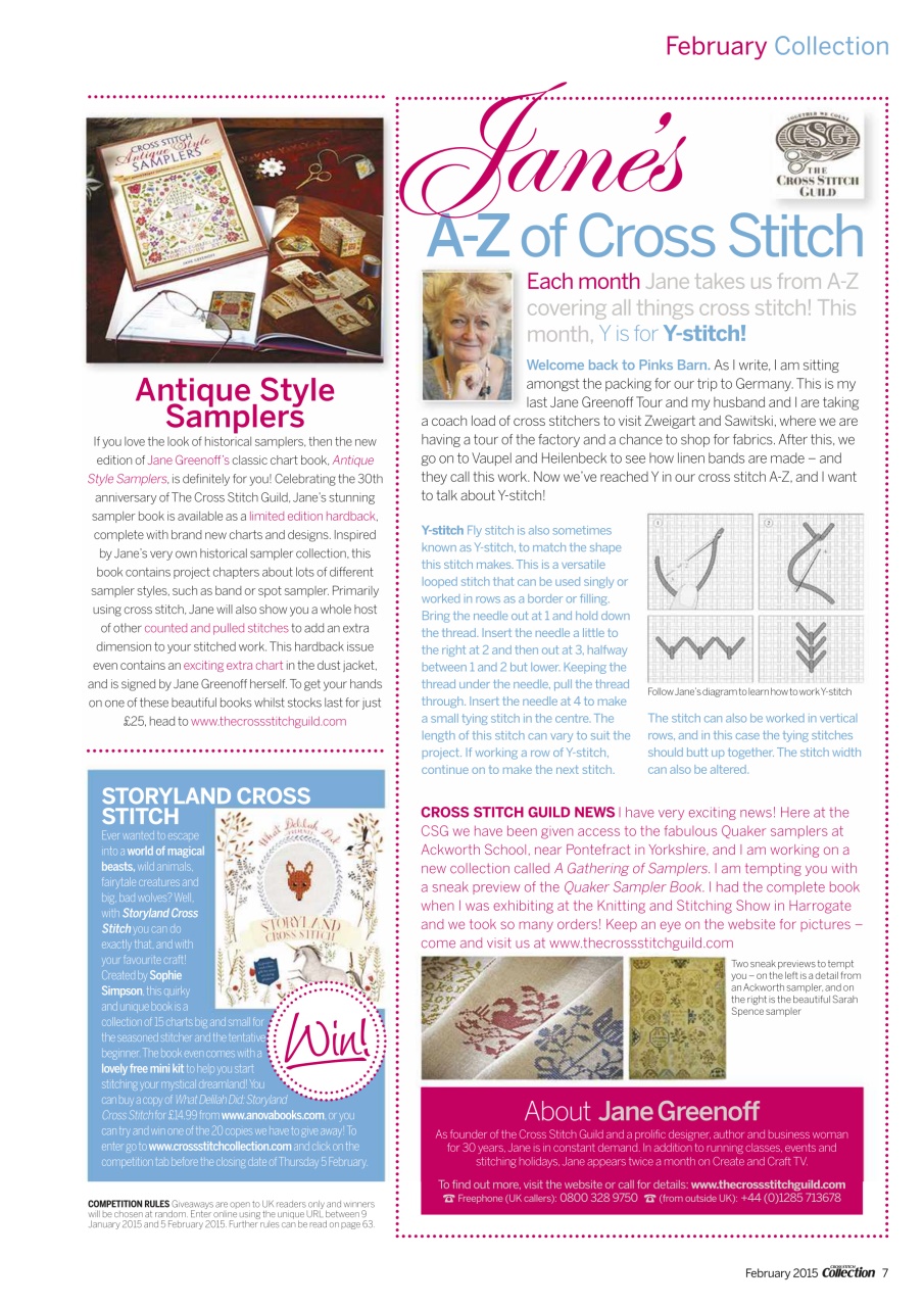 Cross Stitch Collection Preview Pages