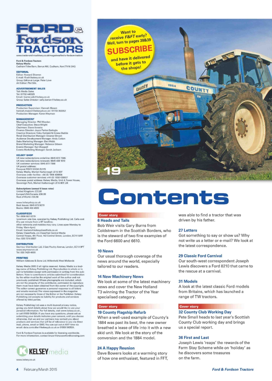 Ford & Fordson Preview Pages