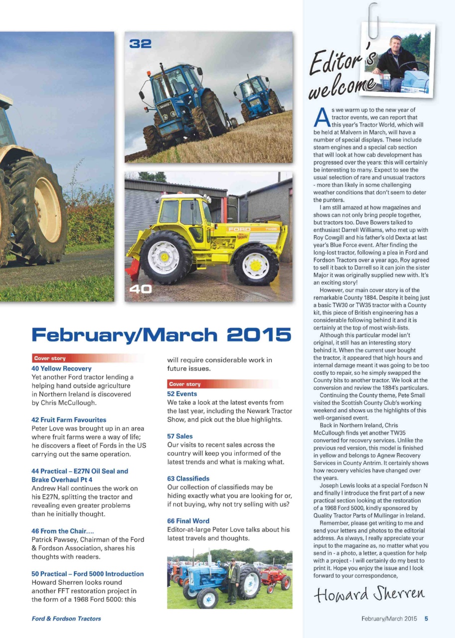 Ford & Fordson Preview Pages