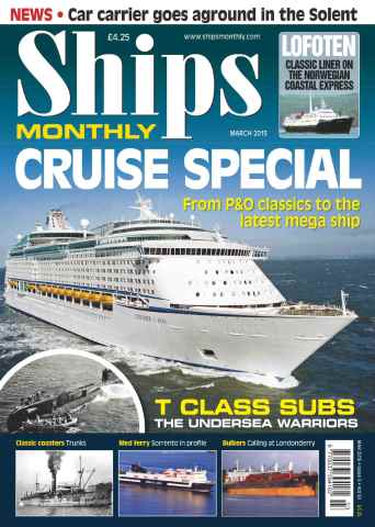 Ships Monthly issue No.603 Cruise Special - March 2015
