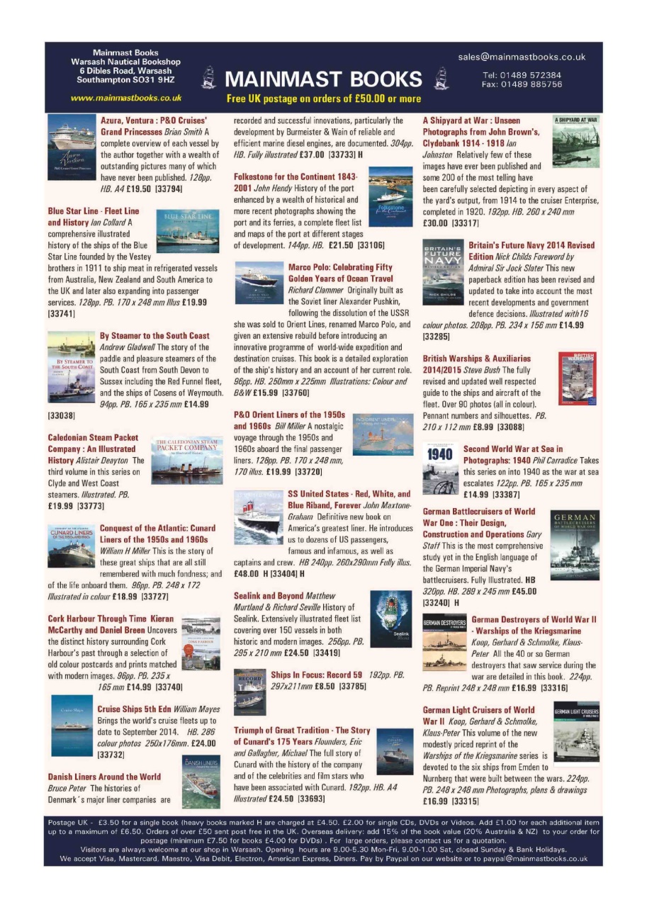 Ships Monthly Preview Pages