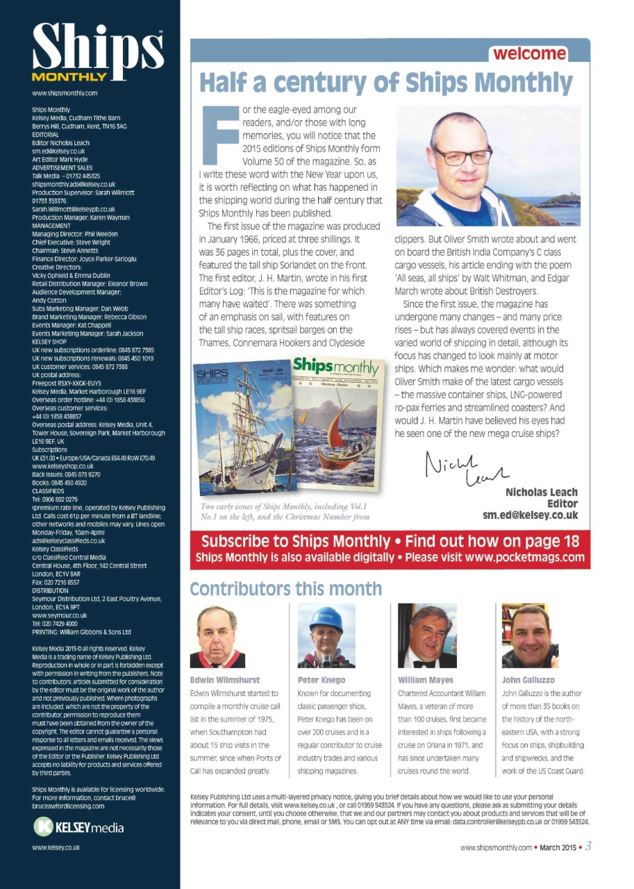 Ships Monthly Preview Pages