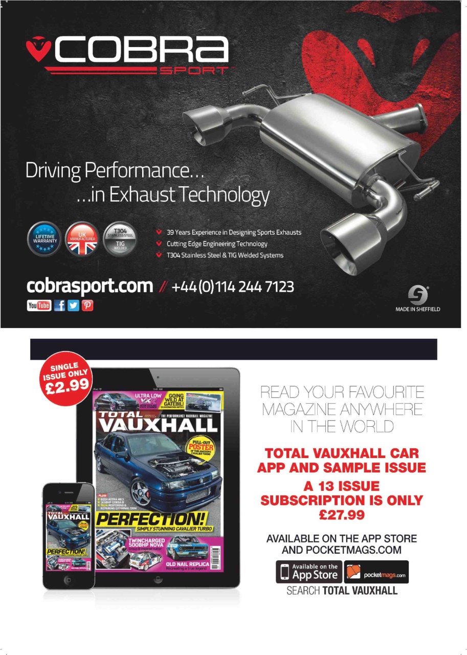 Performance Vauxhall Preview Pages