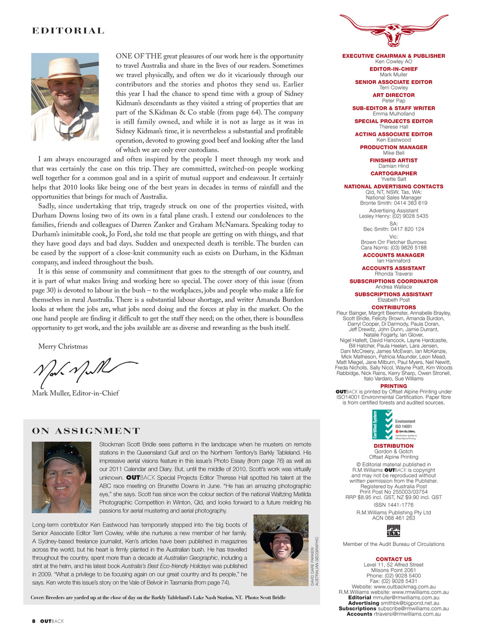 OUTBACK Magazine Preview Pages