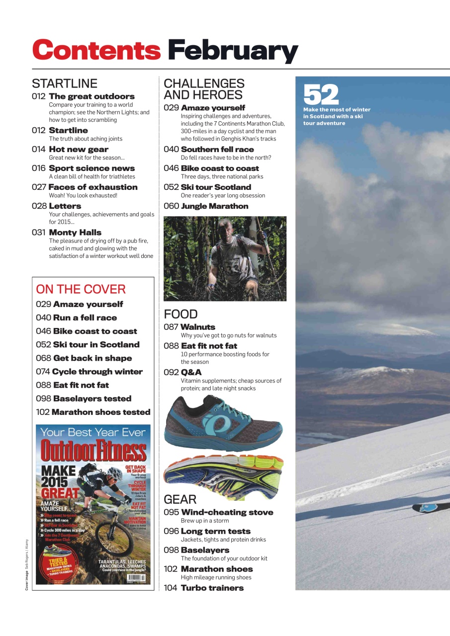 Outdoor Fitness & Adventure Preview Pages