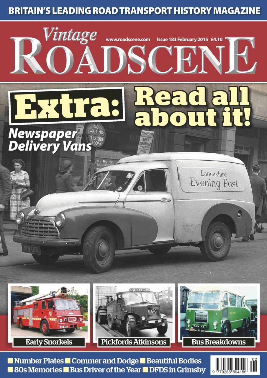 Vintage Roadscene Preview Pages