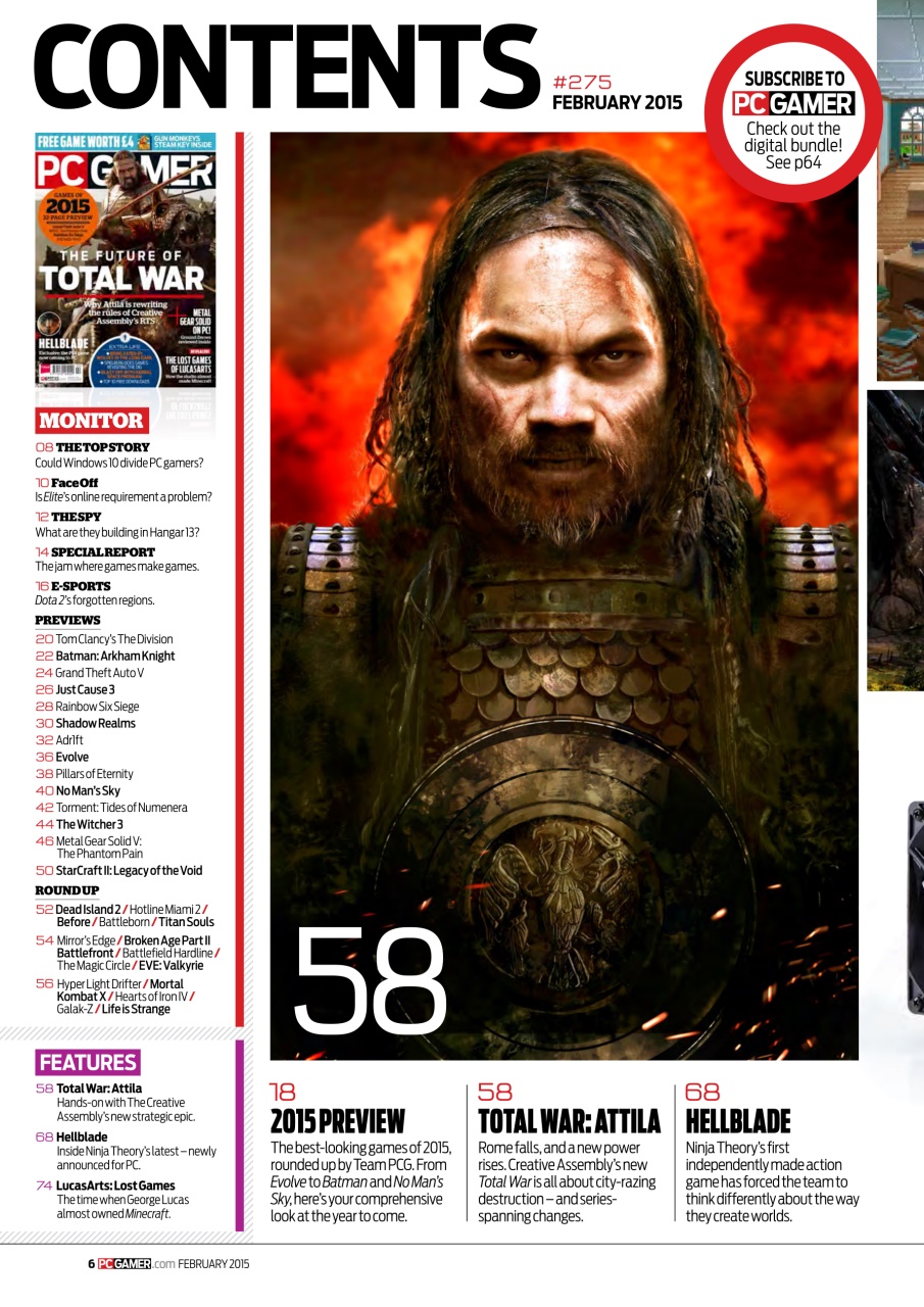 PC Gamer (UK Edition) Preview Pages