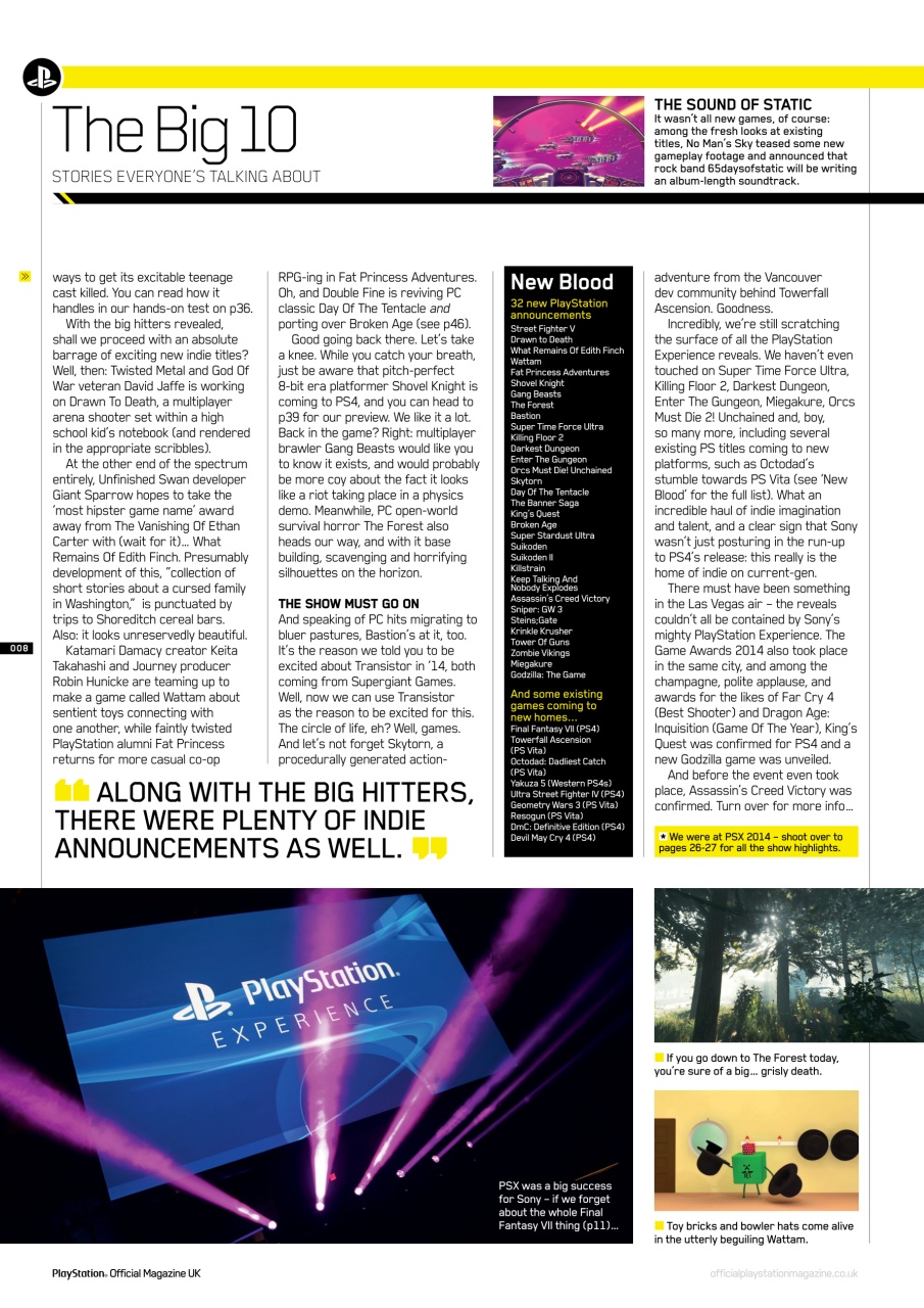 PLAY Magazine Preview Pages