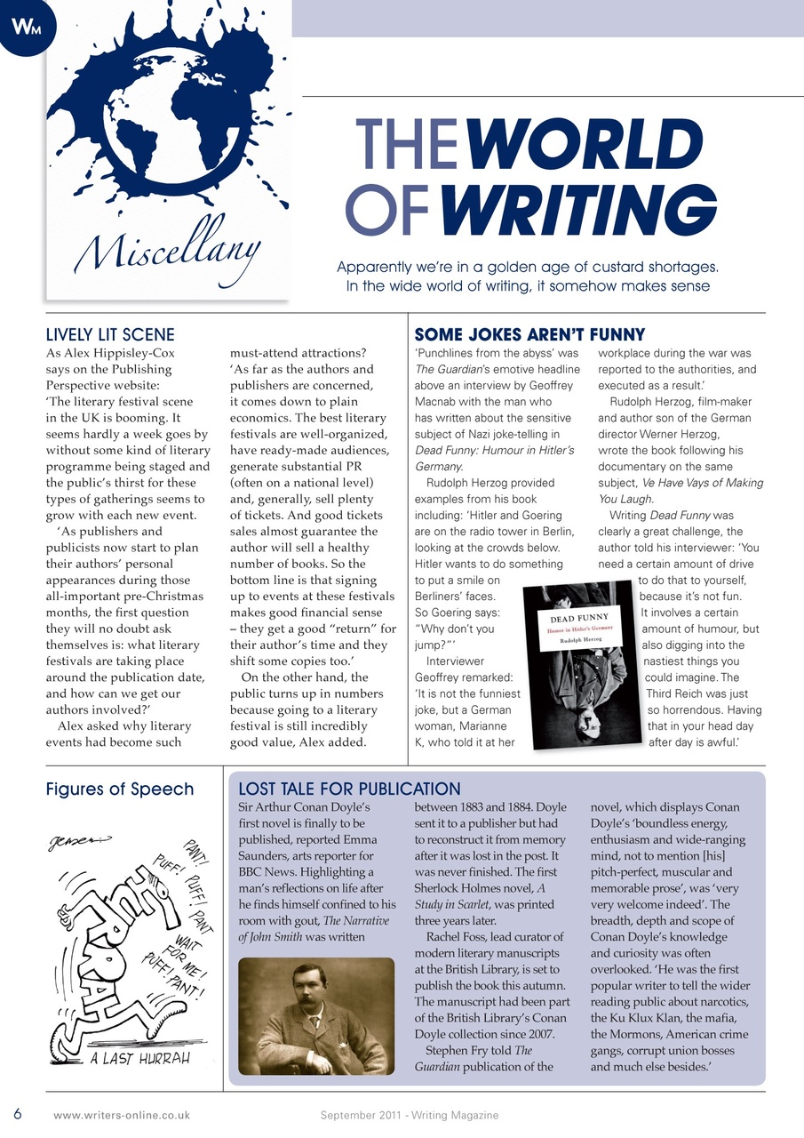 Writing Magazine Preview Pages
