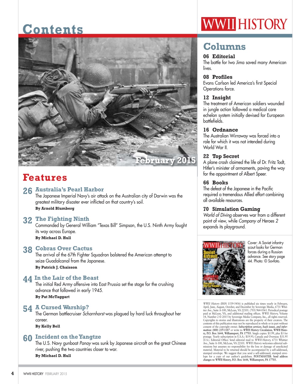 WW2 History Magazine Preview Pages