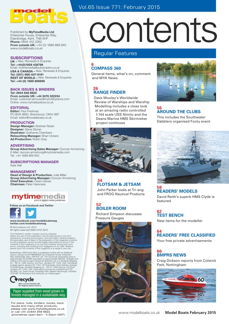 Model Boats Preview Pages