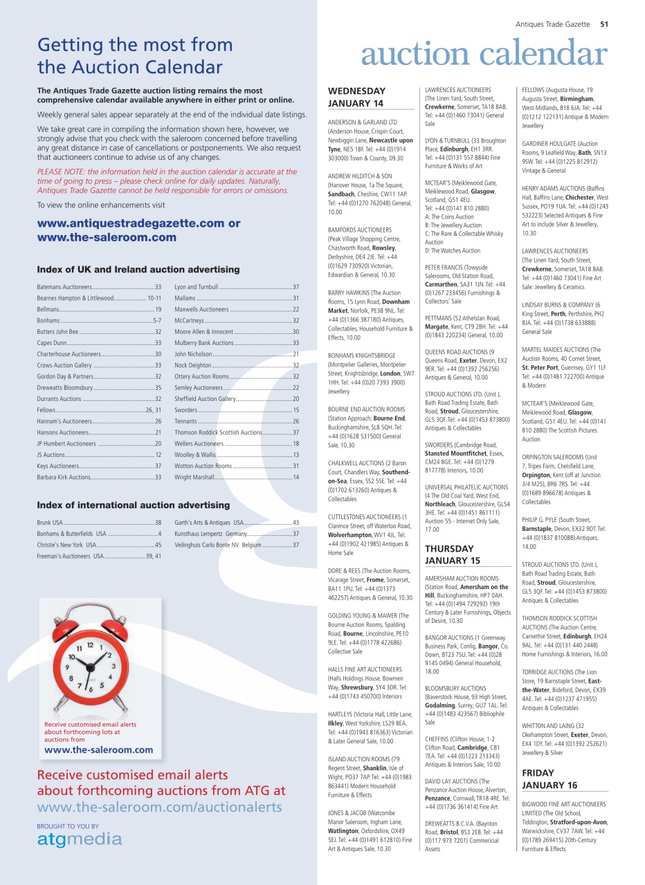 Antiques Trade Gazette Preview Pages
