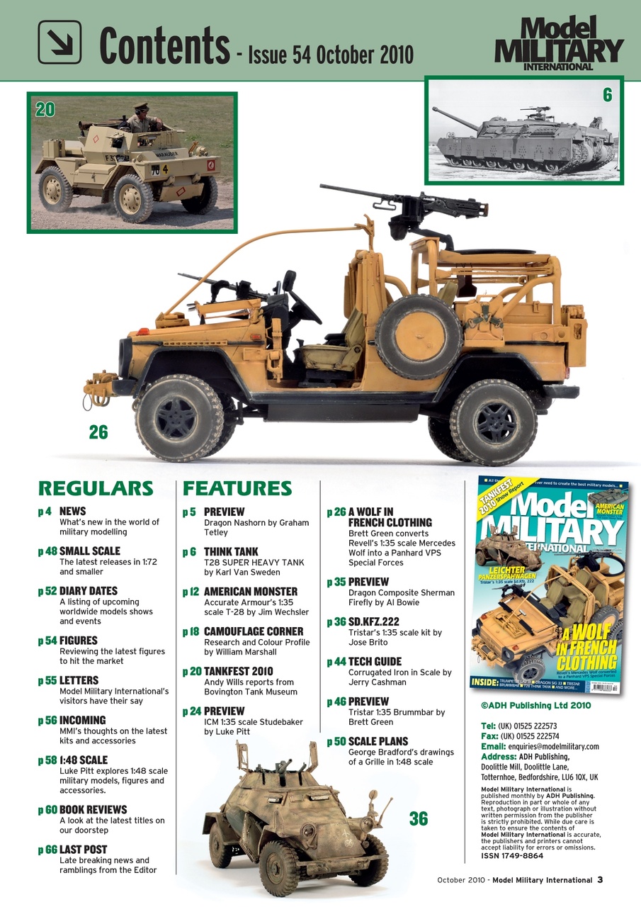 Model Military International Preview Pages