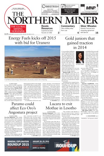 The Northern Miner issue 