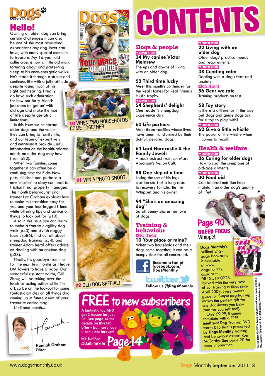 Dogs Monthly Preview Pages