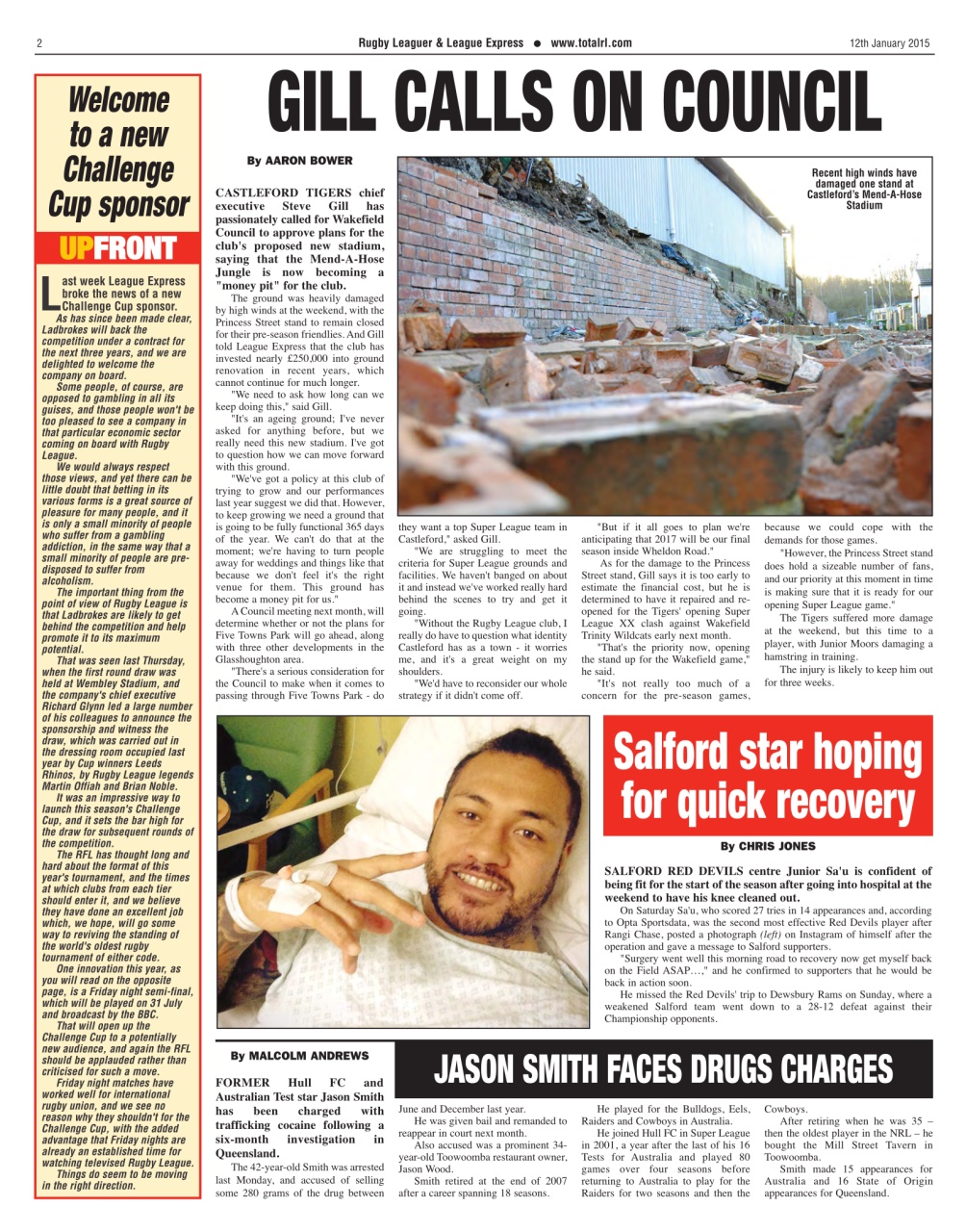 League Express Preview Pages