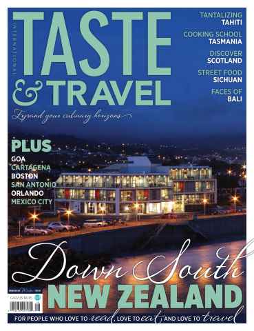 Taste & Travel International issue Winter 2015