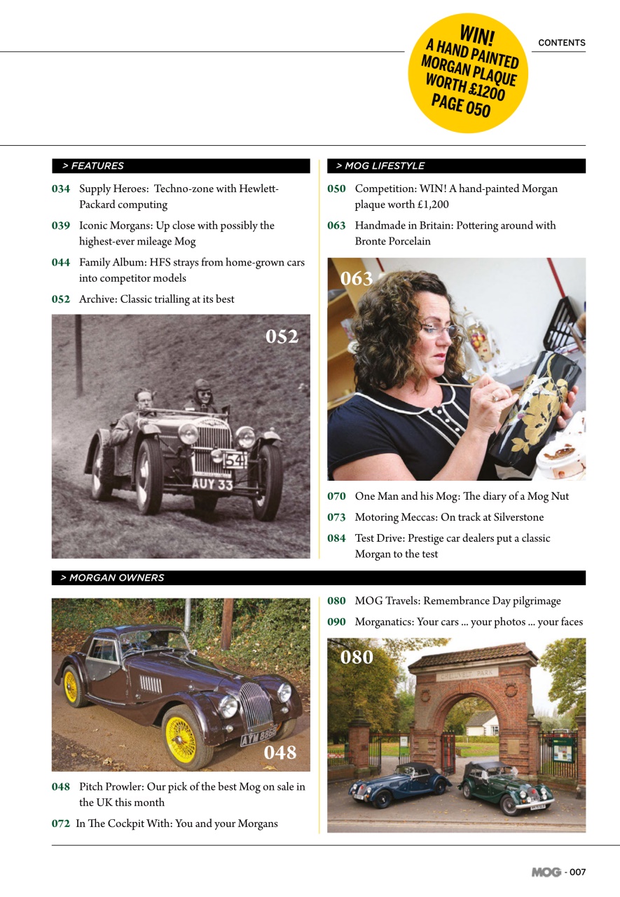 MOG Magazine Preview Pages