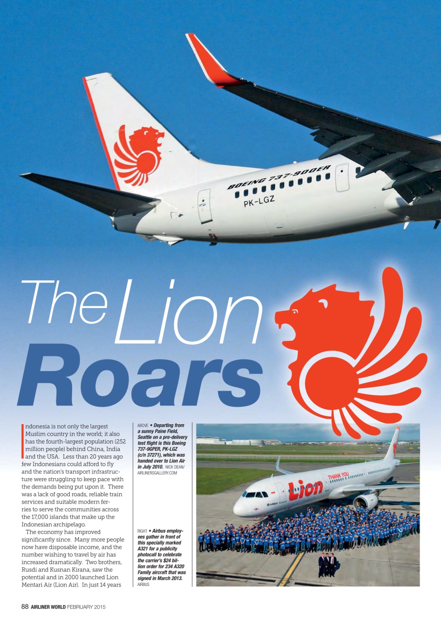 Airliner World Preview Pages