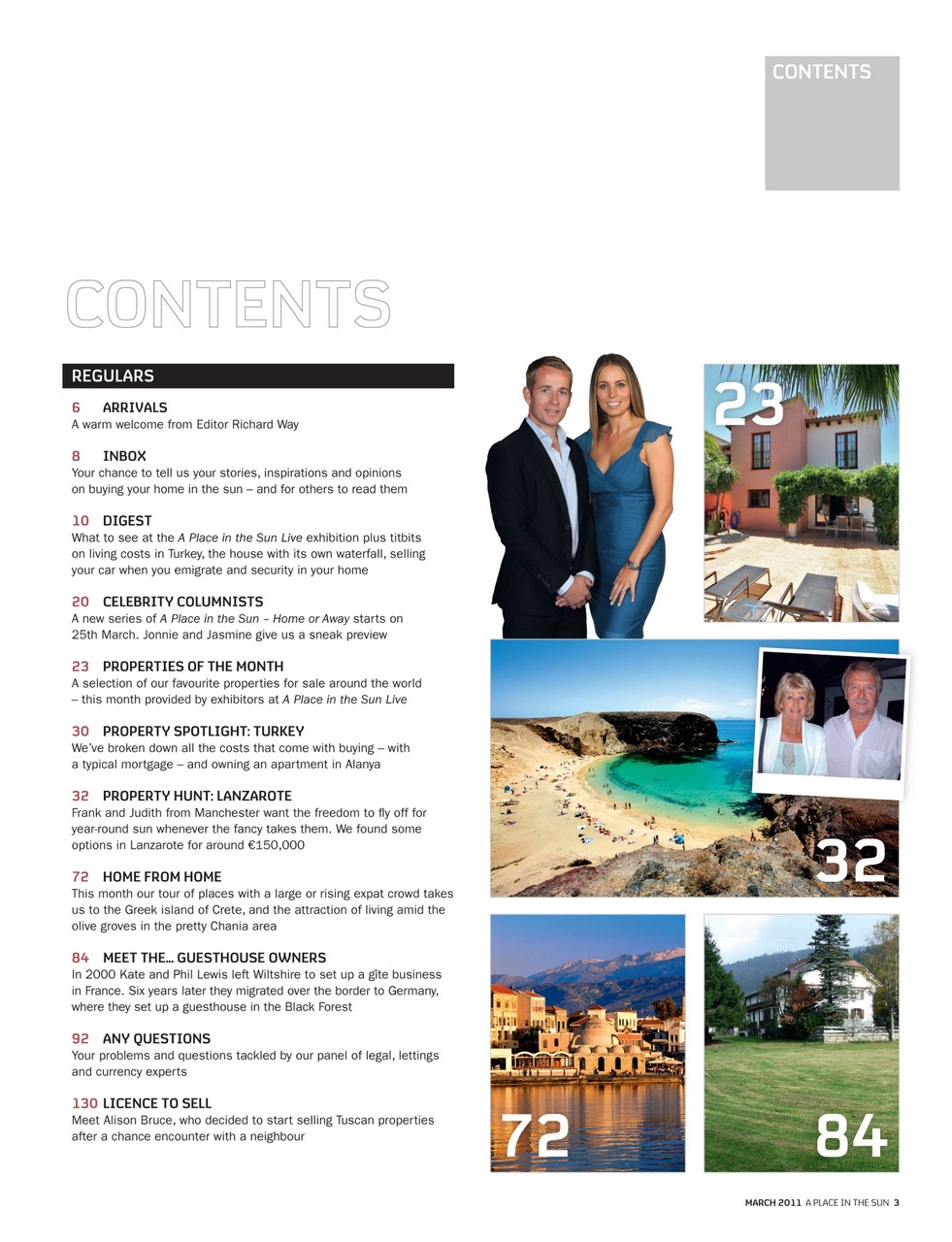 A Place in the Sun Magazine Preview Pages