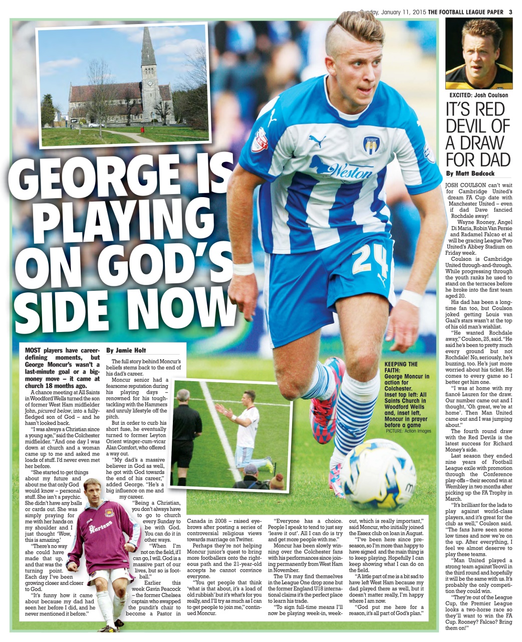 The Football League Paper Preview Pages