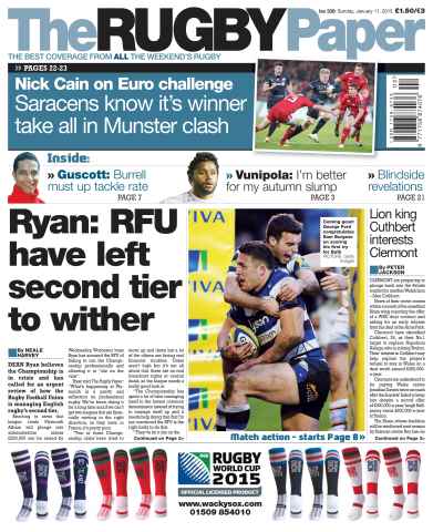 The Rugby Paper issue 11th January 2015